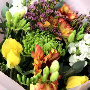 Fun & Colourful Hand Tied Bouquet